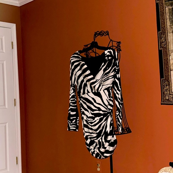 Zara Zebra Dress new without tags - Picture 1 of 5